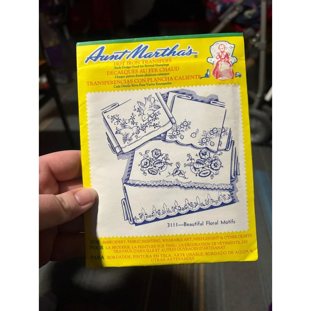 Hot Iron‎ Transfer Patterns Lot of 9 Vintage Fabric Painting Sewing Crafts